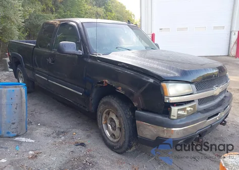 2006 Chevrolet Silverado 1500 Lt3 из США, поврежденный, VIN 2GCEK19B961133525